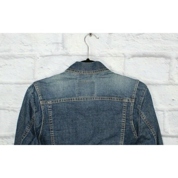 Levi Strauss & Co. Blue Denim Long Sleeves Button Front Jacket Size L - Picture 9 of 12